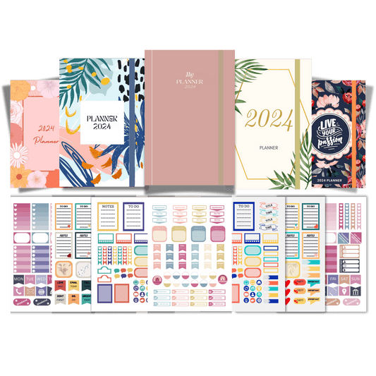 Complete Empower Planner Cover & Sticker Set (100+ Covers, 200+ Stickers) - Empower Planners