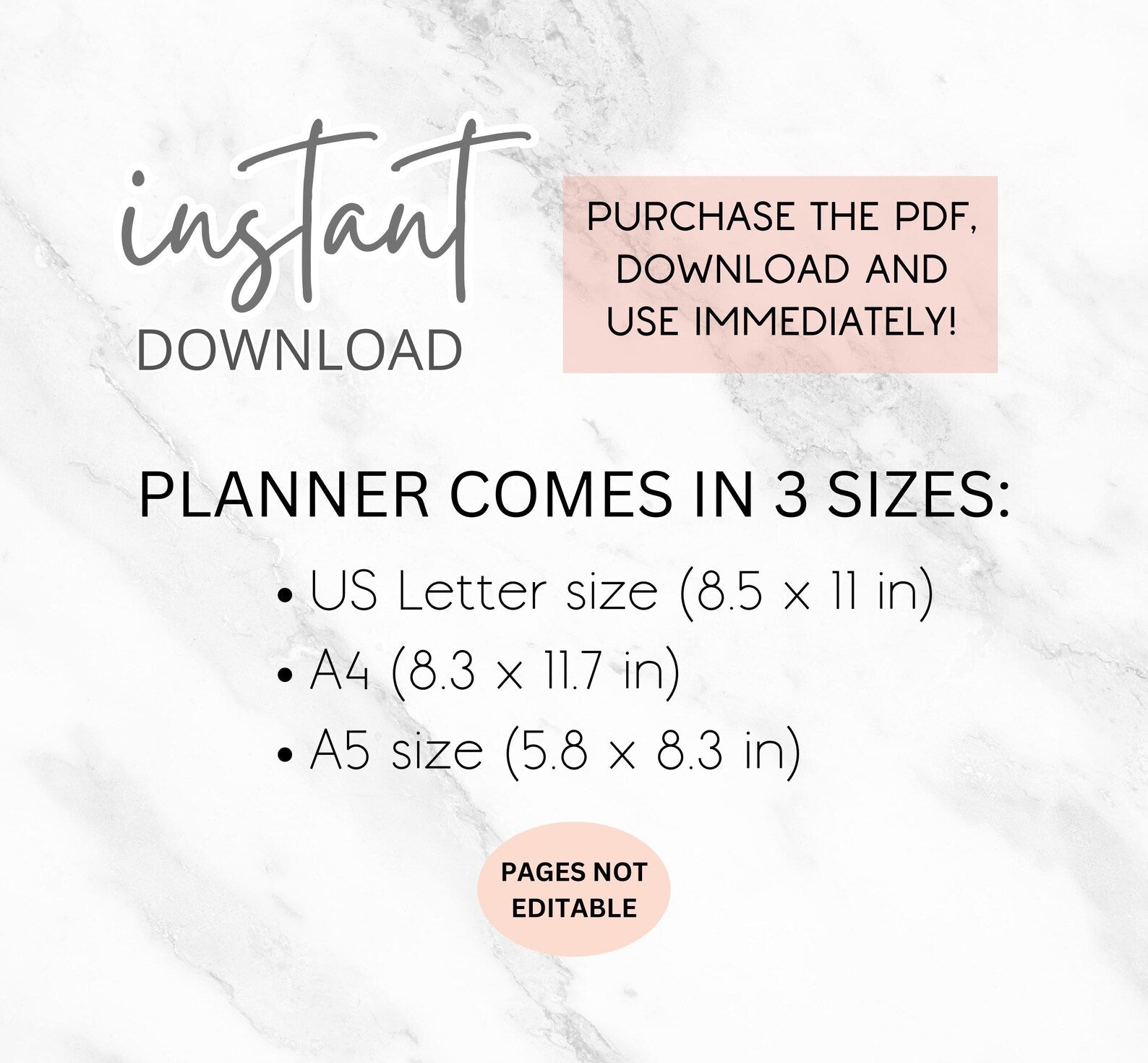 Manifestation Planner B - Empower Planners