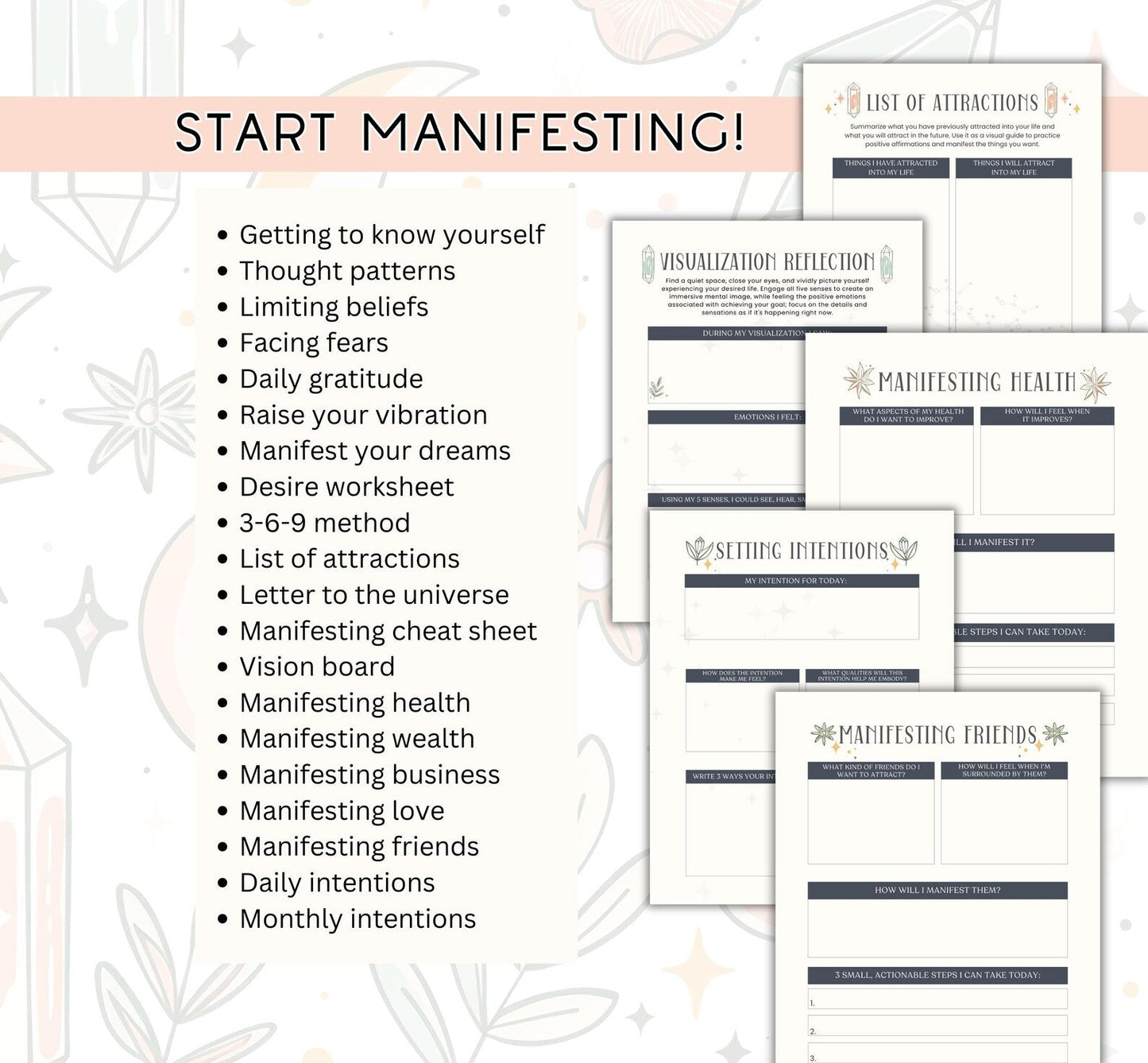 Manifestation Planner B - Empower Planners