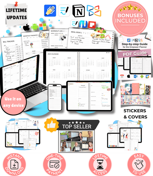 The Empower Planner™ (Complete All - Inclusive Edition) - Empower Planners