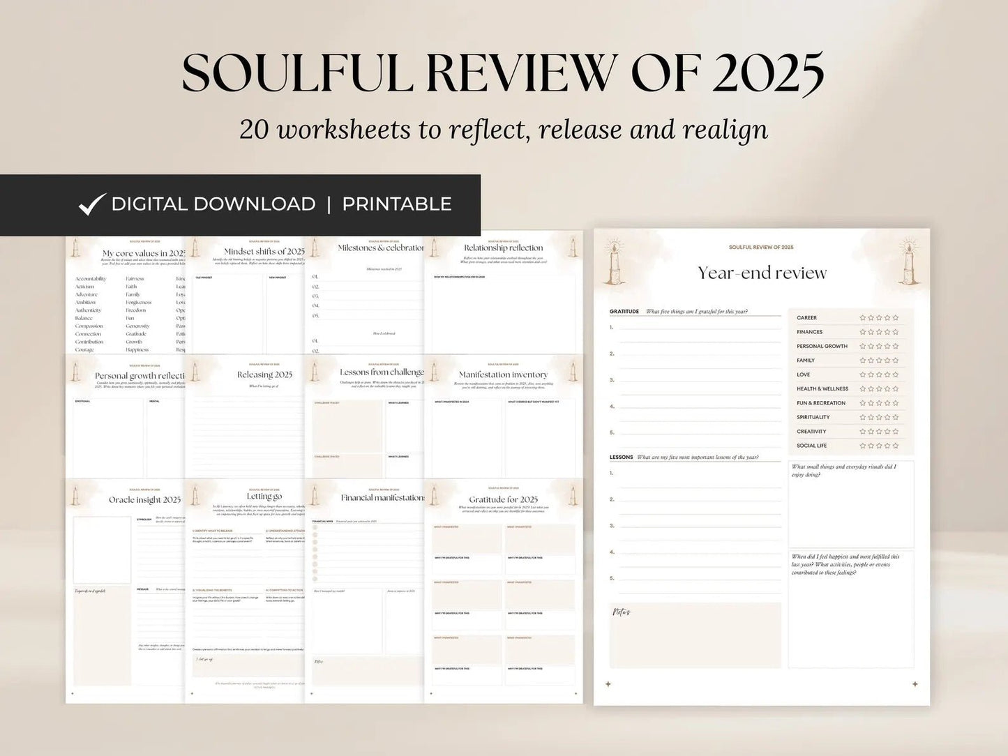 Ultimate Manifestation & Vision Board Bundle - Empower Planners
