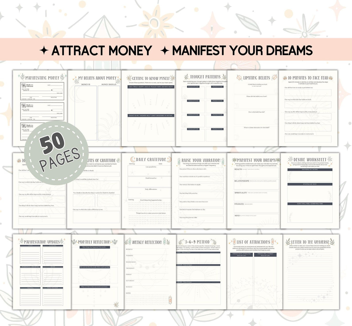 Ultimate Manifestation & Vision Board Bundle - Empower Planners