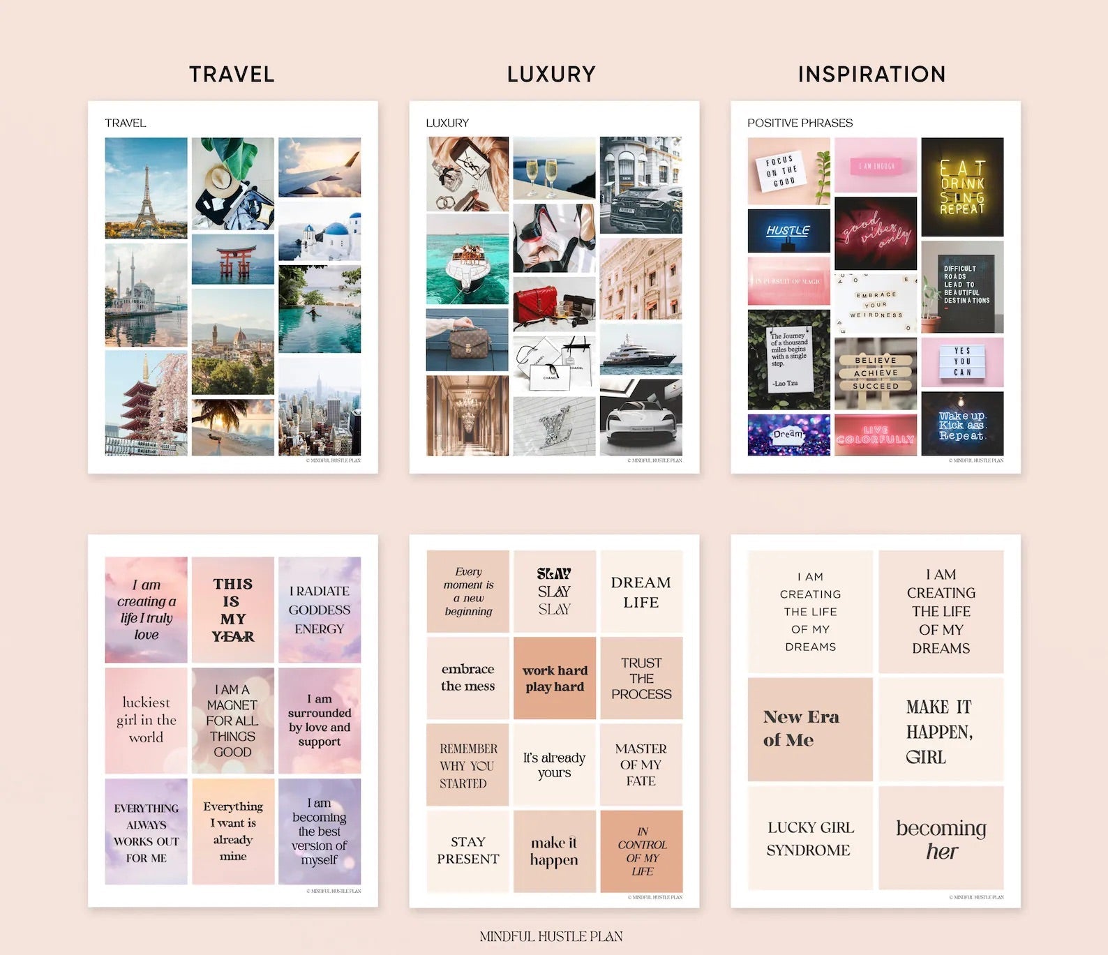 Ultimate Manifestation & Vision Board Bundle - Empower Planners