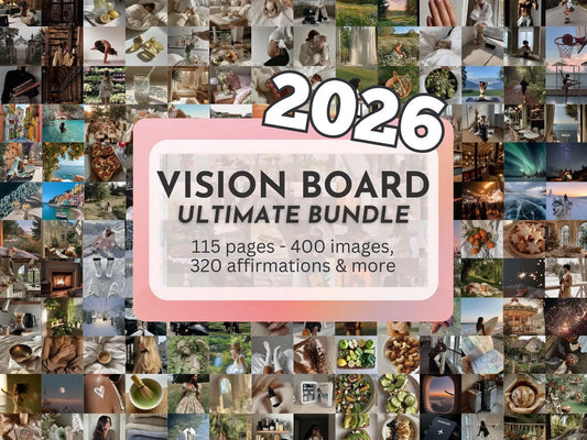 Ultimate Manifestation & Vision Board Bundle - Empower Planners
