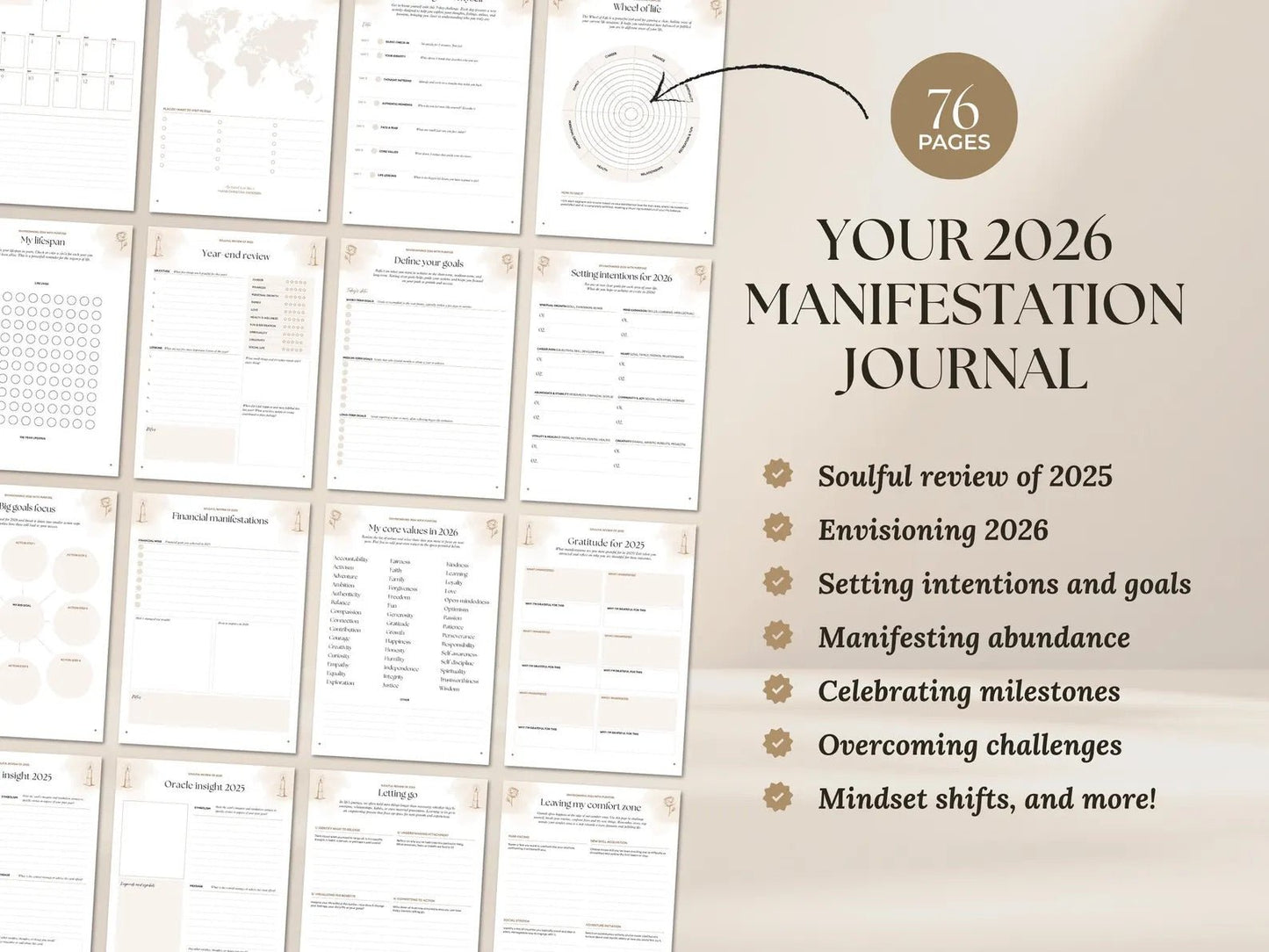 Ultimate Manifestation & Vision Board Bundle - Empower Planners