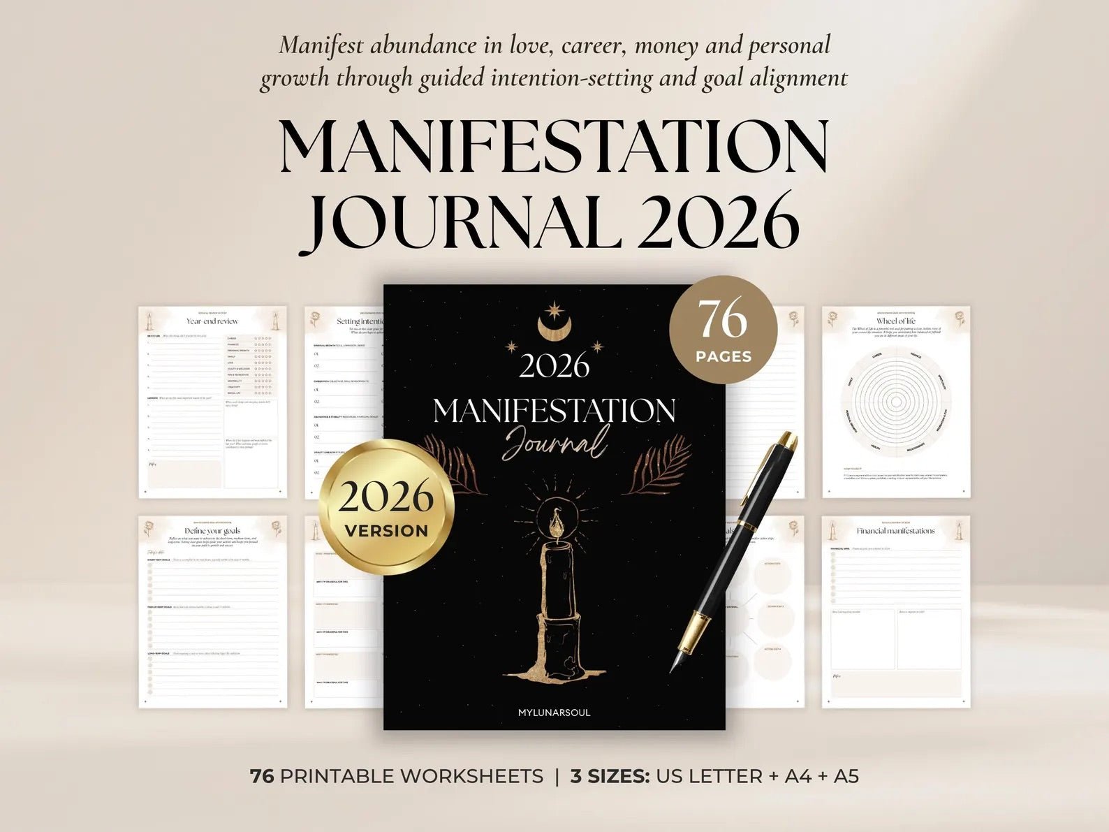 Ultimate Manifestation & Vision Board Bundle - Empower Planners